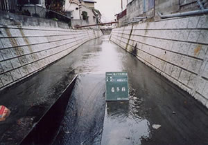 改修前の水路状況