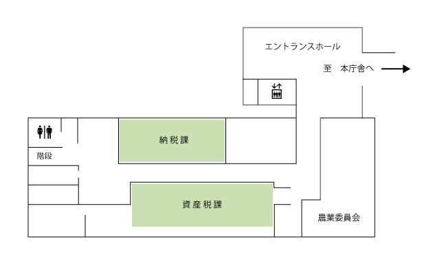 西庁舎2階